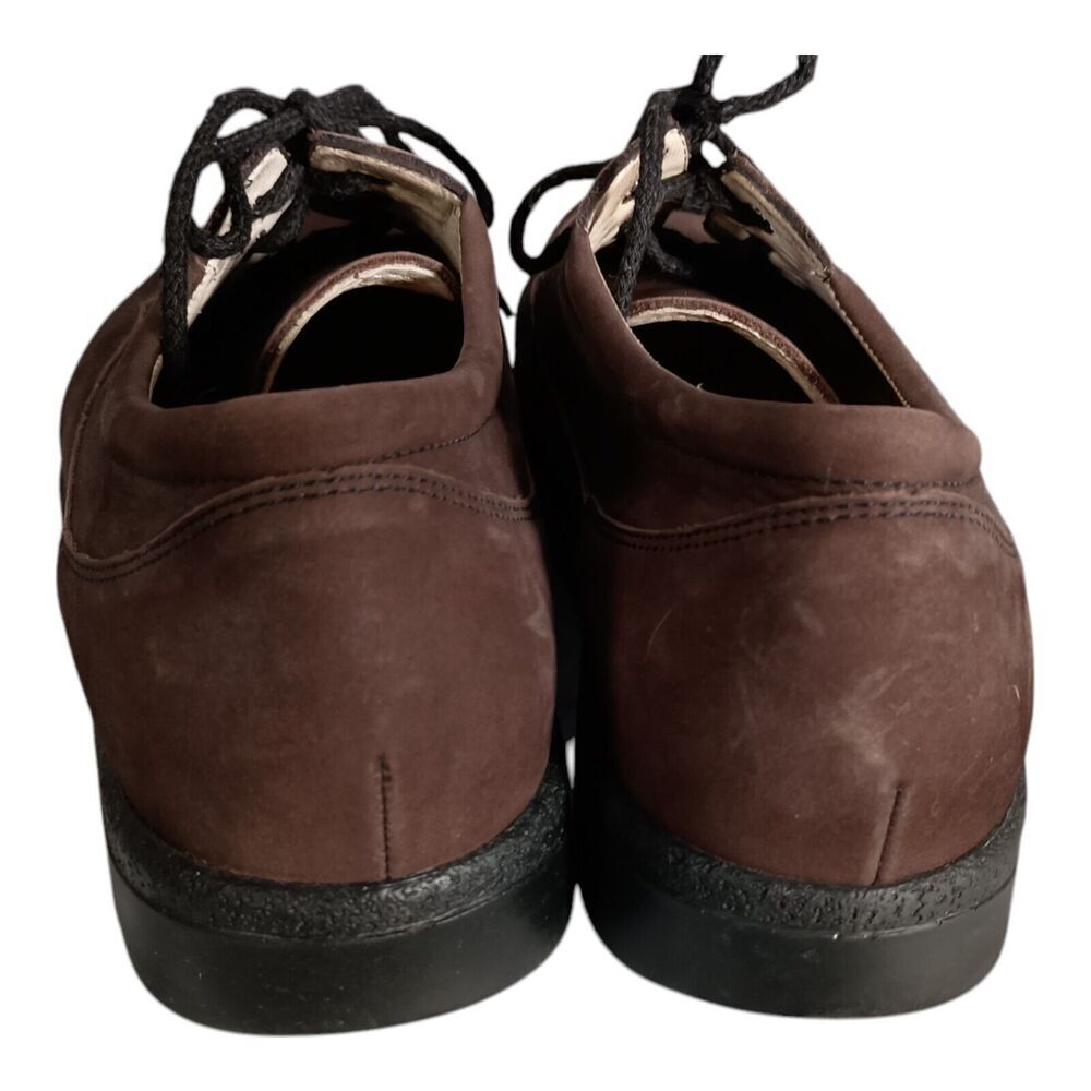 Finn Comfort Shoes Brown Leather Lace up Low Top Women's 7.5 C Made in Germany - Picture 8 of 10